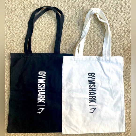 Gymshark Handbags - Canvas tote shopper bags (2qty)